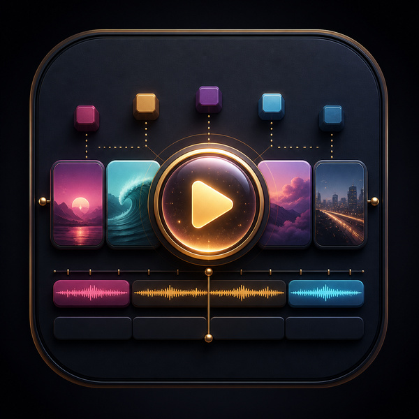 娱乐视频成品交付示意