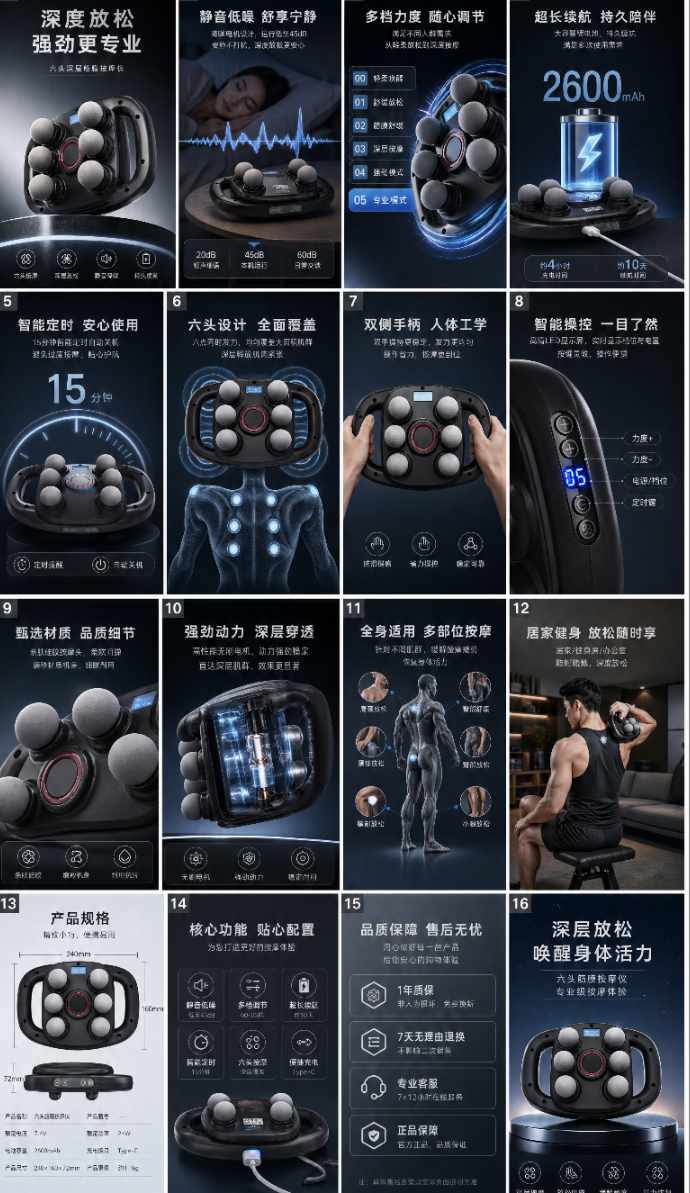 商品详情页功能输出示意